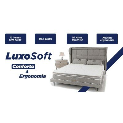 Colchão Magnético Massageador LuxoSoft 